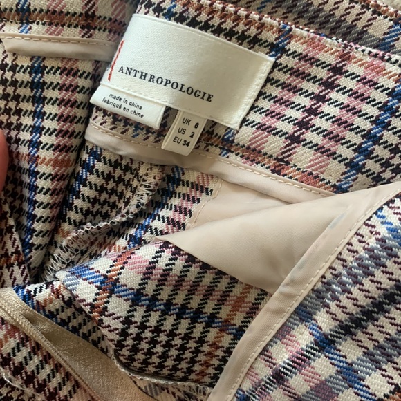 Anthropologie Malcom Plaid Trouser - Picture 7 of 7